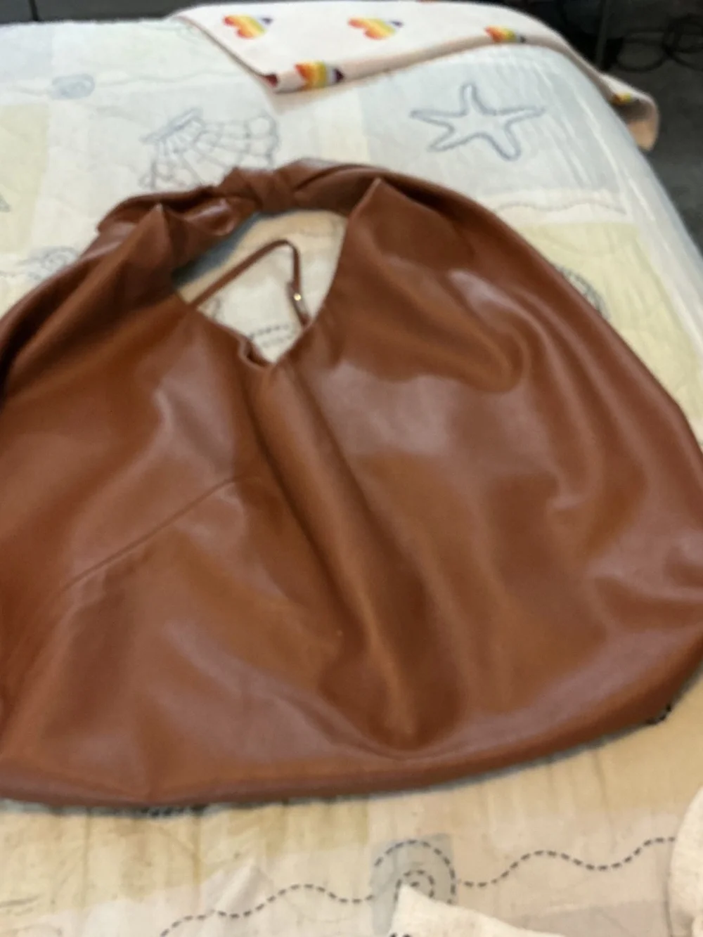 Gabriela Hearst Large Hildegard cogna hobo bag.